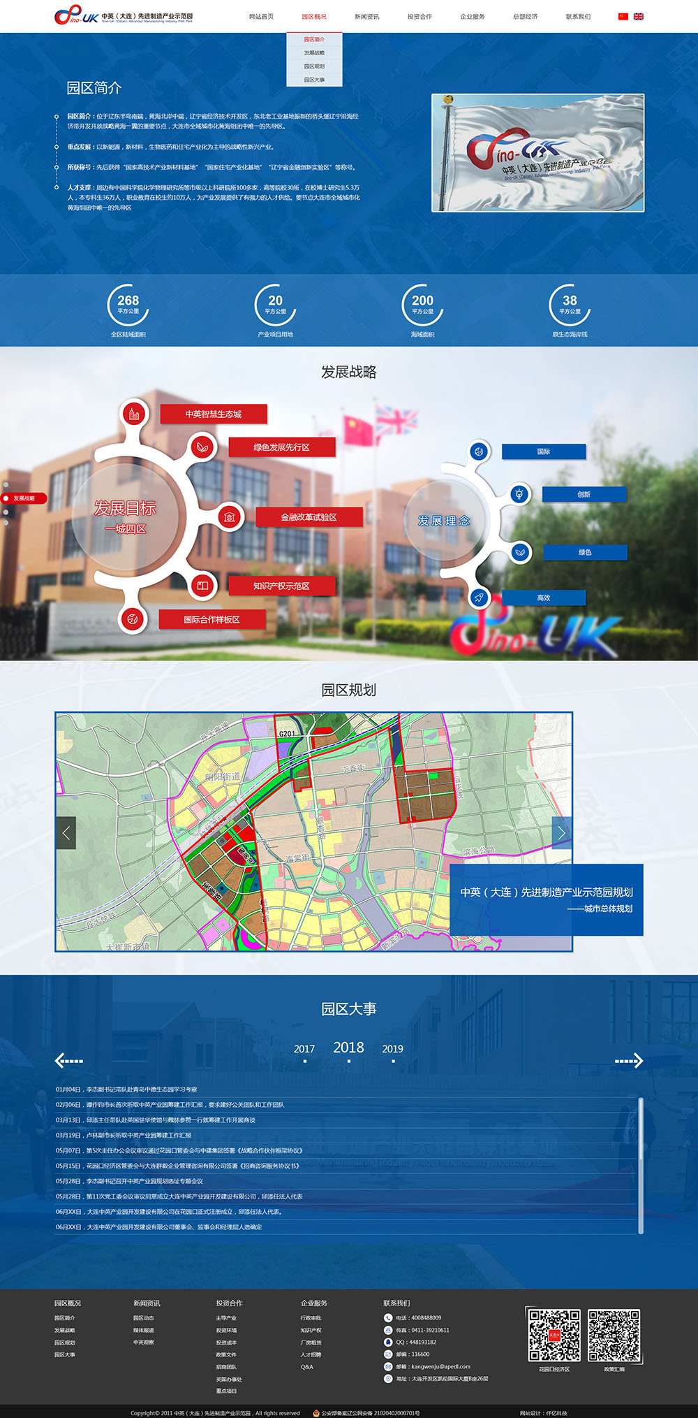 中英（大連）先進制造產(chǎn)業(yè)示范園概況效果圖